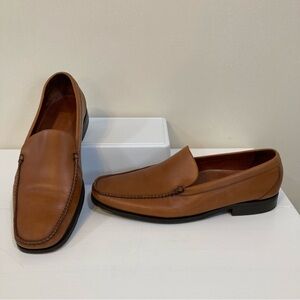 Cole Haan Men's Sz 13 Leather Slip On Loafers Tan/Brown Casual Shoes CO 5195